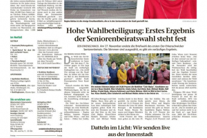18.11.2022 Ergebnis der Seniorenbeiratswahl