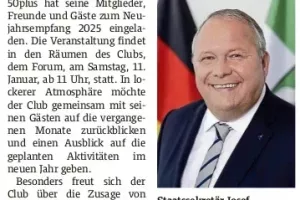 2025-01-09 Vorschau Neujahrsempfang