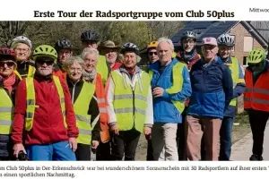 2025-04-16 Erste Radtour in 2025