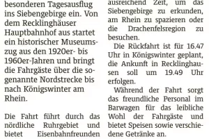 2026-03-10 Museumszug Vorbericht