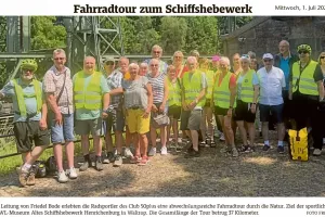 2026-07-01 Radtour Schiffshebewerk