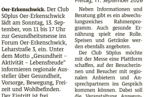 2026-09-11 Vorbericht Gesundheitsmesse